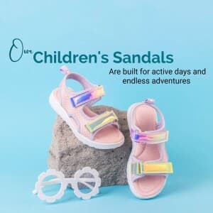 Children Sandals template