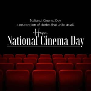 Happy National Cinema Day image