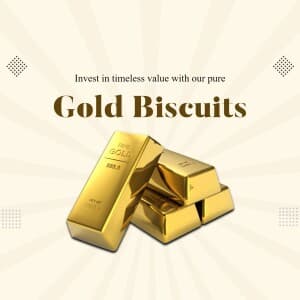 Gold Biscuit business flyer