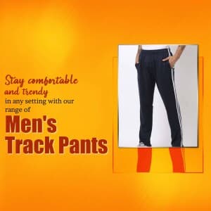 Men Track Pants & Joggers marketing post