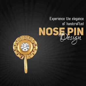 Nose Pin marketing post