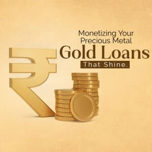 Gold Loan flyer