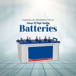 Battery banner