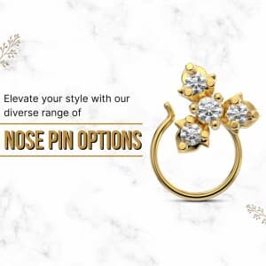 Nose Pin business flyer