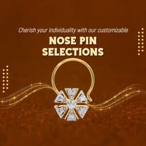 Nose Pin business template