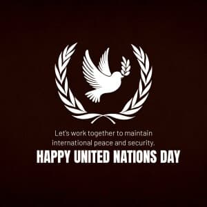 United Nations Day banner