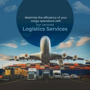 Cargo Logistics marketing post