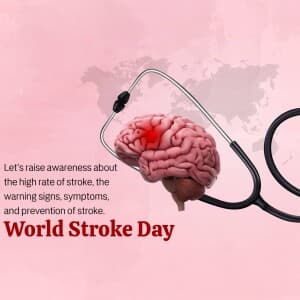 World Stroke Day banner