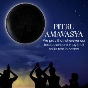 Pitru Amavasya event poster