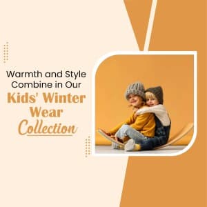 Winter Wear business flyer