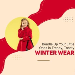 Winter Wear marketing post