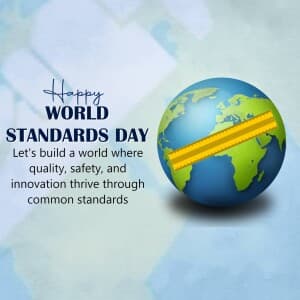 World Standards Day flyer