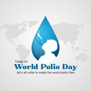 World Polio Day flyer