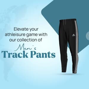 Men Track Pants & Joggers marketing poster