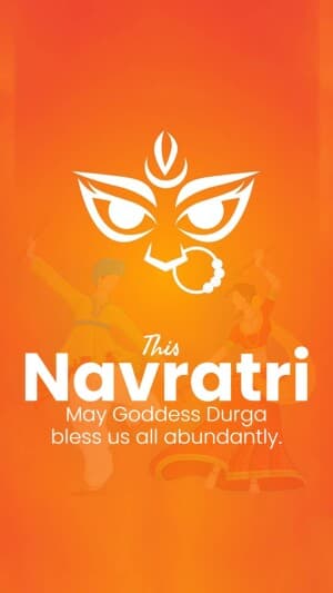 Navratri Insta Story poster