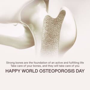 World Osteoporosis Day - UK poster