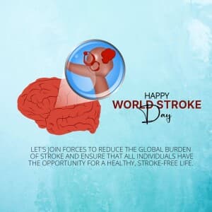 World Stroke Day - UK graphic