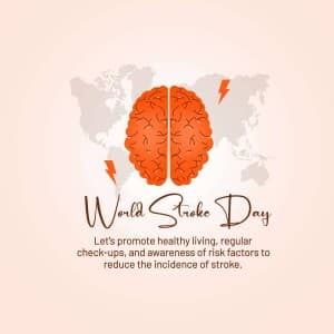 World Stroke Day - UK poster