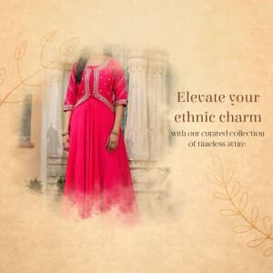 Ethnic Wear promotional template