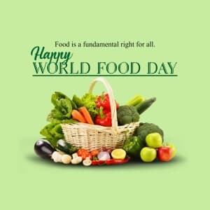 World Food Day event poster
