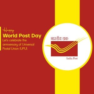 World Post Day flyer