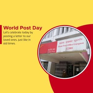 World Post Day banner