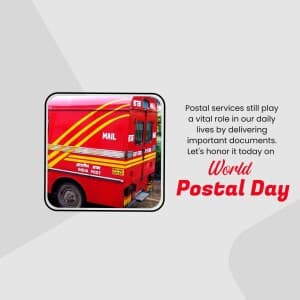World Post Day poster
