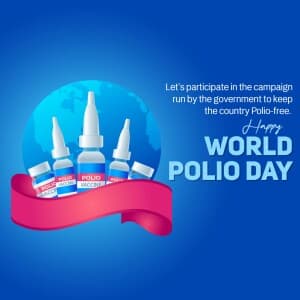 World Polio Day poster
