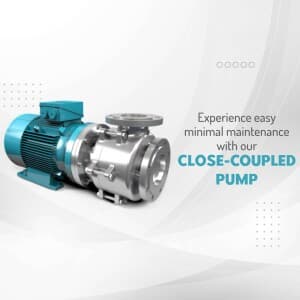 Close couple pump flyer