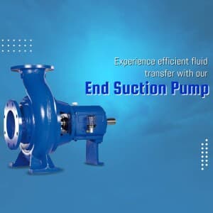 End suction pump image