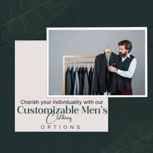 Men Clothes poster