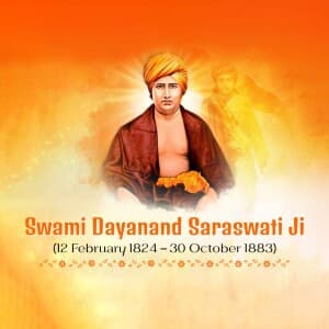 Dayanand Saraswati Punyatithi flyer