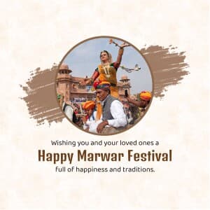 Marwar Festival illustration