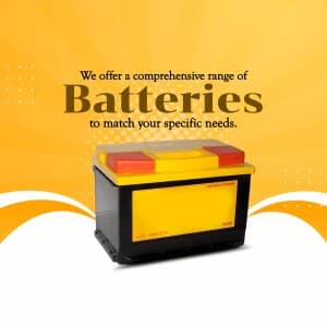 Battery poster