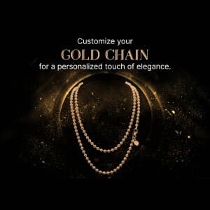 Gold Chain marketing poster