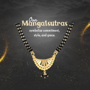 Mangalsutra marketing post