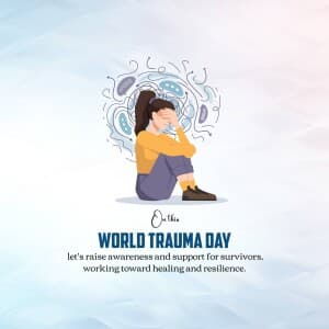 World Trauma Day graphic