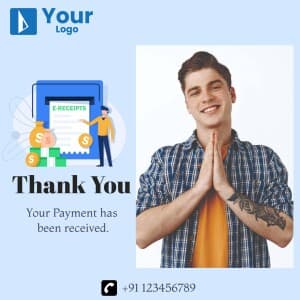 Payment Thanks facebook ad banner