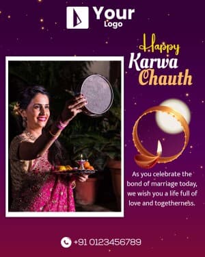 Karva Chauth Wishes Templates Social Media template