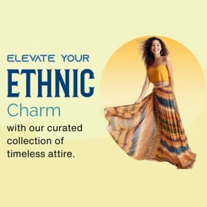 Ethnic Wear facebook ad