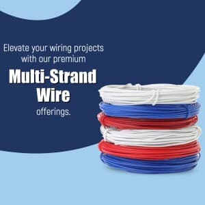 Multi Strand Wire post