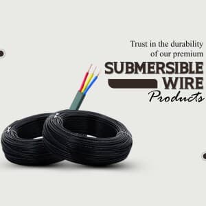 Submersible Wire business template