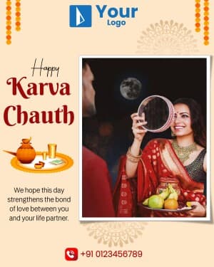 Karva Chauth Wishes Templates custom template