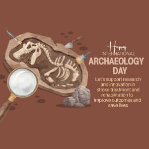 International Archaeology Day - UK flyer