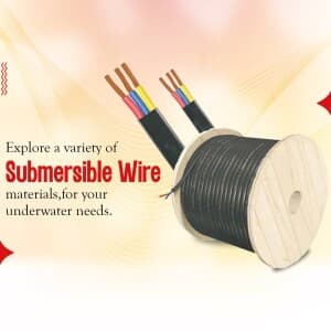 Submersible Wire marketing poster