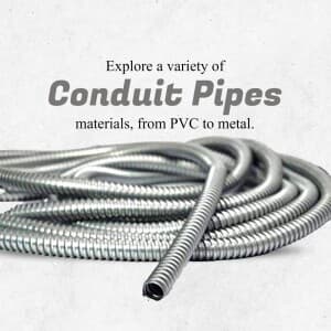 Conduit Pipe flyer