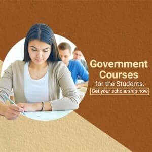 Government Courses marketing post