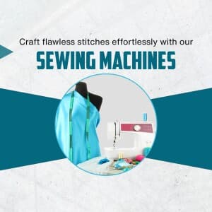 Sewing Machine business flyer