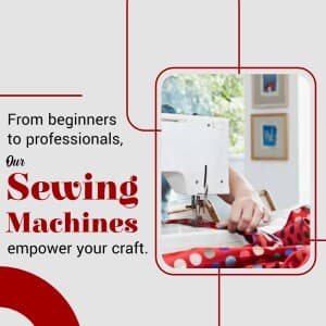 Sewing Machine business video