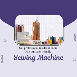 Sewing Machine facebook ad